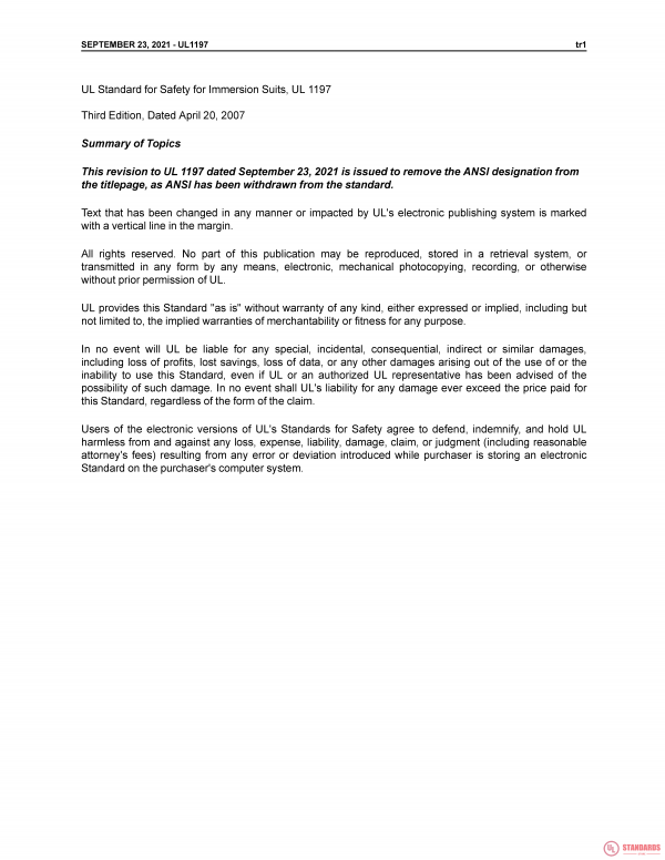 UL 1197 PDF UL 1197 PDF
